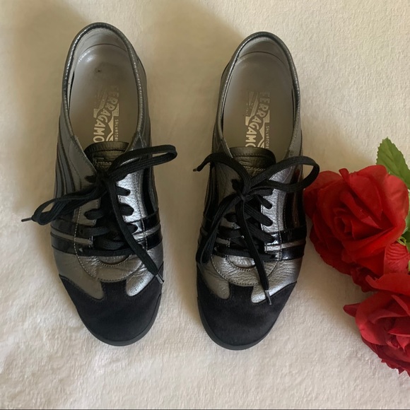 Ferragamo Leather Women's Athletic Shoes - Picture 2 of 14